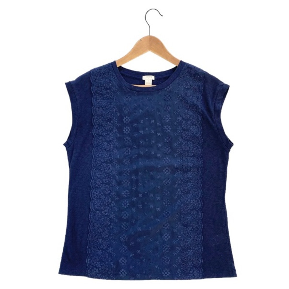 J. Crew Eyelet Front T-Shirt